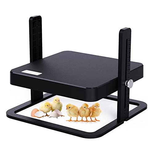 Chicken Brooder Heater,Chick Heating Plate for Newly Hatched Chicks and Ducklings with Adjustable Height and Angle