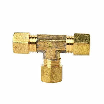 Replacement #64 5/16 Inch Lead-Free Brass Compression Tee for PrimeX 81006
