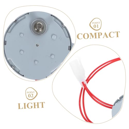 Egg Turner Motor Replacement for Chicken Incubator Automatic Rotator Accessory for Optimizing Hatching Rates Easy to Install Durable Material