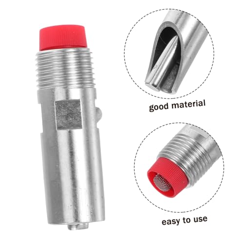 Yardwe 5pcs Automatic Pig Nipple Waterer Stainless Steel Feeder for Drinking Easy Installation Fresh Water Supply for Farm Livestock