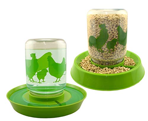 Lixit Feeder or Waterer for Chickens and Other Wildlife (64oz) - size: 64 oz (Pack of 1)