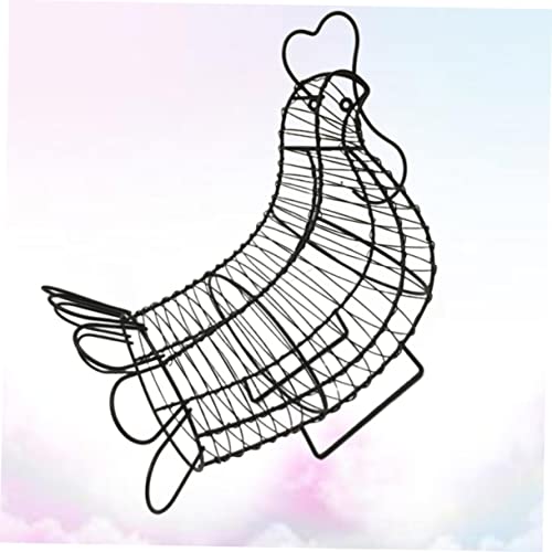 Iron Wire Egg Basket Storage Container Egg Collection Basket Storage Wire Basket Egg Rack Egg Shelf