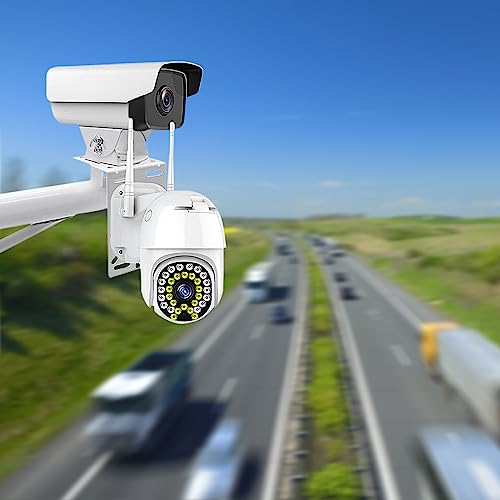 CCTV Mount Bracket, L-Shape Security Mount Plate, Universal Wall Ceiling Mounting Brackets for PTZ and Dome Cameras