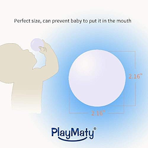 Colorful 100pcs Ball Pit Balls 2.2-inch Plastic Ocean Ball Crush Proof Stress Balls for Kids Pool Ball Playhouse Pit Accessories - color: Pearl White/Clear