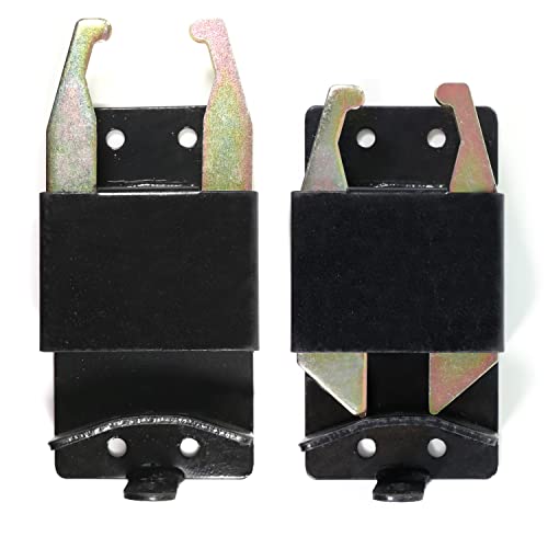 2-Way Lockable Livestock Gate Latch - Opens in Both Directions - with Shims, Padlock and Instructions