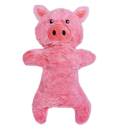 Mihachi No Stuffing Crinkle Dog Toys,2-in-1 Holds Water Bottles-Cruncher with Puncture Resistant Squeaker, Dog Squeak Toys Plush Dogs Chew Toy for Small Medium Large Breed Chewer, Pig - color: Pig