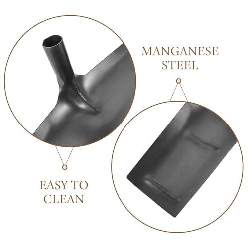 Livestocks Manure Scraper Head - Heavy Duty Dung Shovel for Barn Pasture Cleaning - for Large-Scale Livestocks Facilities