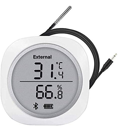 Inkbird IBS-TH1 Plus Wireless Bluetooth Temperature and Humidity Monitor Thermometer and Hygrometer Used for Brewing Meat Plant Cigar Storage (Battery not Included) - size: IBS-TH1 PLUS