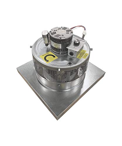 CAPTIVE-AIRE Direct Drive Centrifugal Downblast Roof Mounted Exhaust Fan with Speed Control- 21 inch Fan Base, 0.33 HP 115 Volt Single Phase Motor (DR-33HFA) - size: DR-33HFA.