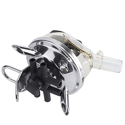 Cow Milking Claw 300cc, Durable Stainless Steel Base, Easy Installation, Perfect for Farm Breeding, PC Material, Stable Performance, Suitable for Cattle and Sheep