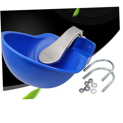 BESPORTBLE Plastic Farm Grade Water Bowl Large Drinking Basin for Cattle Horse Sheep Goat Dog Use