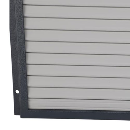 Ymiko Solar Powered Automatic Coop Door Opener with Timer & Light Sensor Remote Controlled Poultry House Door for Chickens Ducks Grey