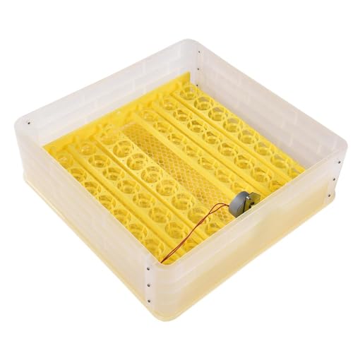 GRAND ORANGE Egg Incubator Automatic Digital Poultry Hatcher Machine Breeder with Temperature Control and Auto Turning for Hatching Chicken Duck Goose Quail Birds (96 Eggs) - size: 96 Eggs