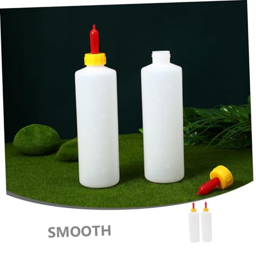 POPETPOP 2sets Small Animal Feeding Bottle Goat Sheep Calf Puppy Milk Feeder Nursing Use