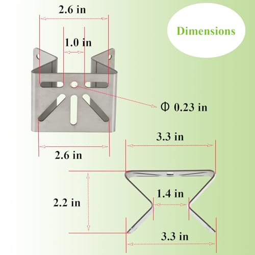 Exterior Outside Wall Corner Mount Compatible with Eufy S340/S330/E30 | Solid Weatherproof Mounting Bracket 270° Wider View Angle for CCTV Security Camera PTZ Dome Outdoor AP CPE