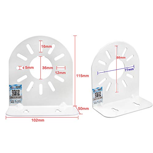 L-Shape Dome Camera Bracket,Universal Wall Ceiling Mount Bracket for Security CCTV Hikvision Dome Camera, CCTV Security Camera Mount Bracket/(2 Pack)