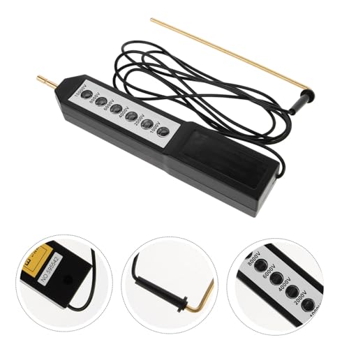 jojofuny Fence Voltage Tester USB Digital Volt for Farming Ranch Electric Fence Equipment