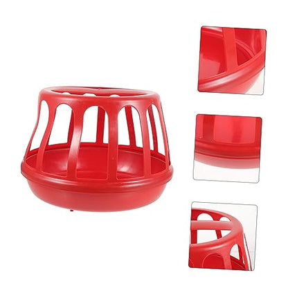 6kg Chicken Feeder Dispenser Durable Plastic Poultry Food Container for Chickens Quails and Other Livestock Easy to Install and Clean Capacity Lightweight Design