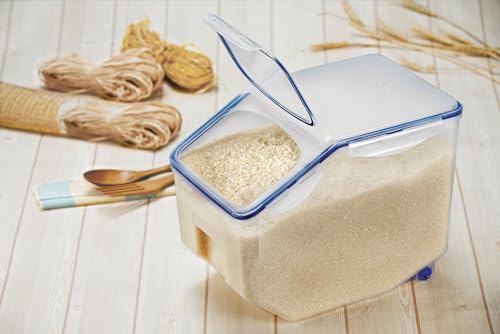 Lock & Lock Bulk Storage Bins Food Storage Container with Wheels (50.72-Cup) - size: 50.72-Cup