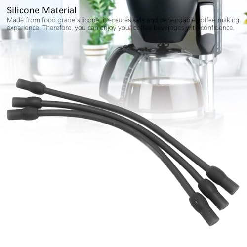 Milk Tube Hose,Coffee Machine Milk Frother Hose Set Food Grade Silicone Replacement for Fully Automatic Coffee Machine (B) - size: B