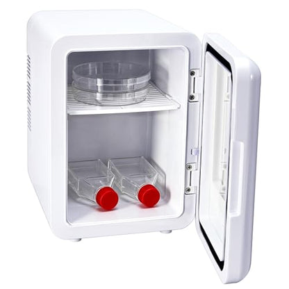 4L Lab Incubator with Clear Door, 46-148℉ Thermostatic Cabinet for Lab General Purpose, Petri Dishes, Egg Incubation, 110V