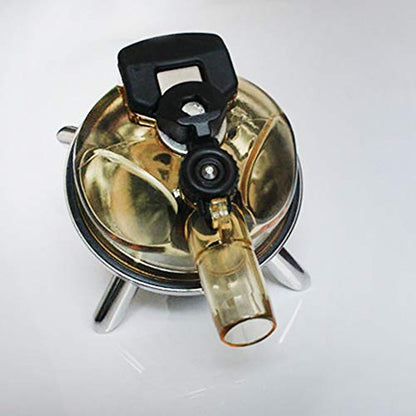 Milk Claw Milking Claw Milk Collector Milking Part Accessory with Valve Multi Manifolds Connectors Easy to Use Durable for Cow Goat 300CC Stainless Steel Base PSU Lid
