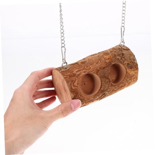 Swing Chew for Small Pets Large Hanging Hamster and Guinea Pig Climbing Molar Grinding Plaything Bunny Chewing and Foraging Activity Platform