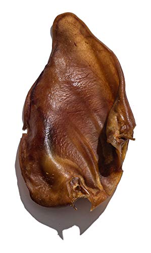 Jack&Pup Pig Ears for Dogs (10 Pack) - All Natural Single Ingredient Extra Thick Large Whole Pigs Ears - Premium Dog Pig Ear Treats - Natural Dog Pork Chews; Excellent Rawhide Alternative