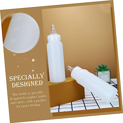 IMIKEYA 10pcs Piglet Feeding Bottle Small Sheep Milk Bottles Silicone Pacifier for Month Old Bulk
