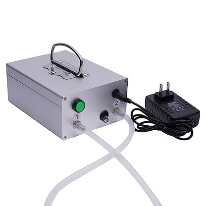 5L Goat Milking Machine, Rechargeable Battery Milker Powered Pulsation Vacuum Pump, Goat Milking Machine with Stainless Bucket, for Goats