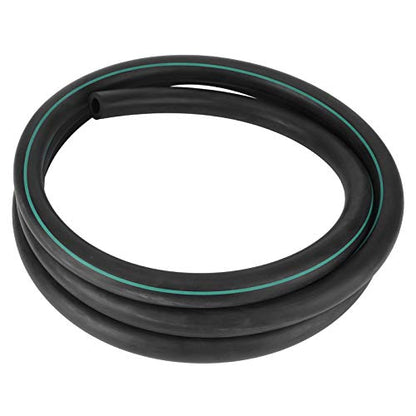 G3/8 Milk Hose, Milking Tube for Dairy Farm, Flexible Black Rubber Milking Machine Pipe with Food - Grade Material, Replacement Part for Milk Collector and Bucket Connection