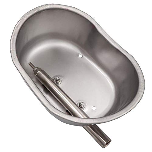 Stainless Steel Automatic Pig Waterer System Automatic Waterer for Pig Water Bowl Dog Hog Sow, Wall Mounted Waterers