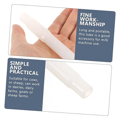 HEMOTON Cattle Milking Tube Connector Accessories for Sheep and Cows Silicone Long Tubing Milking Machine Compatible Sturdy and Flexible Essential Dairy Farm Tools