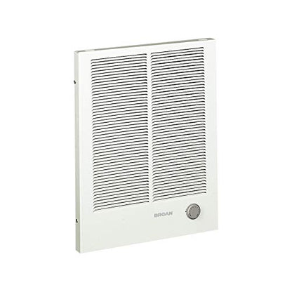Broan-NuTone, White 198 High Capacity Wall Heater, Painted Grille, 4000/2000 Watt 240 VAC, 2000/4000 - style: 4000/2000 Watt