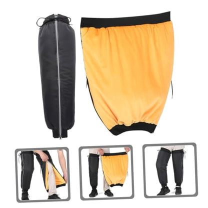 Cabilock Calf Gaiters for Men Women Warm Leg Protectors for Hiking Motorcycle Gear Reflective Material