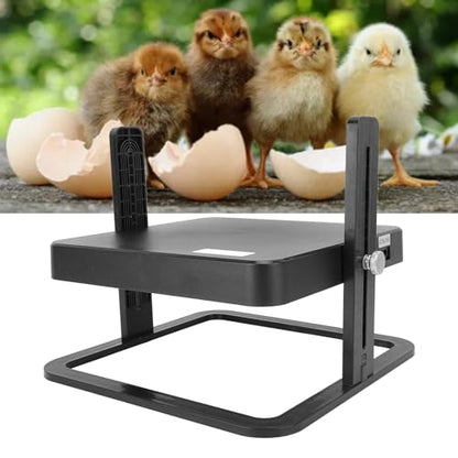 Chick Heating Plate with Constant Temperature Control for Chicks, ABS Material Warm Mat with US Plug 110V, Safe & Energy-Efficient Brooder Warmer