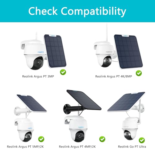 HOLACA Gutter Mount Bracket Compatible with Reolink Argus PT 3MP, Reolink Argus PT 4MP/2K, Reolink Argus PT 5MP/2K, Reolink Argus PT 4K/8MP, Reolink Go PT Ultra Security Camera and Reolink Solar Panel