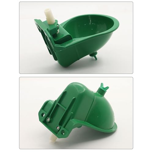Livestock Water Trough Water Dispenser Automatic Animal Drinking Bowl with Float Valves Goat Waterer for Cattle and Pigs