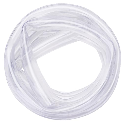 DERNORD PVC Tubing 1-1/4"ID X 1-1/2"OD Flexible Clear Vinyl Hose 10 Feet for Food Grade - size: 10 Feet, style: 1-1/4"ID X 1-1/2"OD
