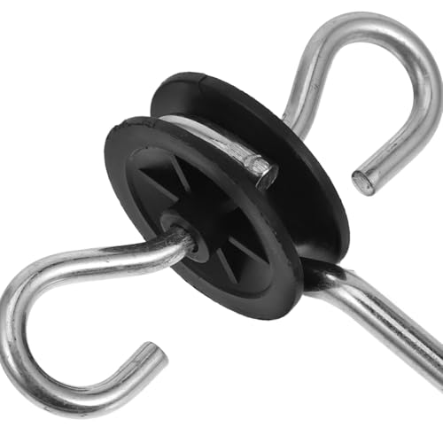Toddmomy 4pcs Electric Fence Insulator for Posts Secure Dual Connection for Conductive Rope Spring Gate Weather Resistant Easy Installation for Cattle and Farm Use