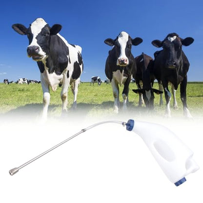4L Calf Milk Bottle Holder with Ergonomic Handle and Dull Long Mouth Calf Milk for Feeding Cow Feeding - color: C