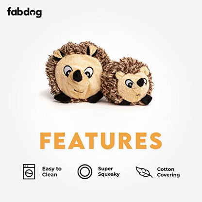 fabdog Hedgehog faball Squeaky Dog Toy (Large) - color: Hedgehog, size: Large