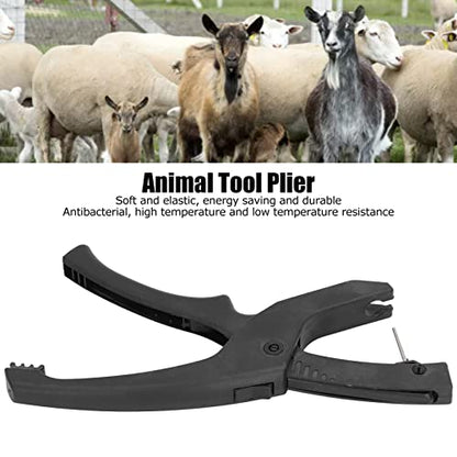 Livestock Ear Tag Pliers, Universal Puncher Livestock Tagger, Metal Animal Tagging Tool for The Identification of Small Livestock Such As Pigs, Sheep and Deer