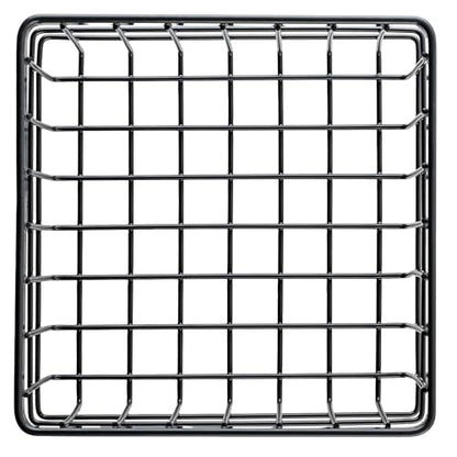 G.E.T. WB-664-MG Square Metal Storage Wire Basket for Pantry, Produce and More, 6" x 6" x 2" - size: 6" x 6", style: 4" Deep