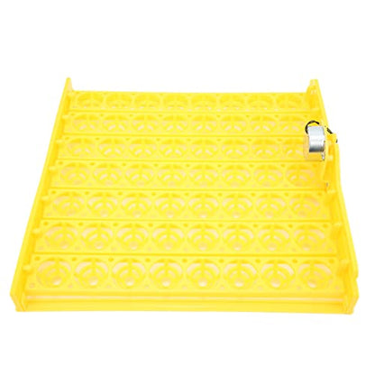 Zerodis Automatic Egg Turner, 110V Swing Around 45 Degrees to Turn The Egg Tray Egg Hatching Tray 56 Eggs Fully Automatic Incubator(Below 110V) - color: Below 110v