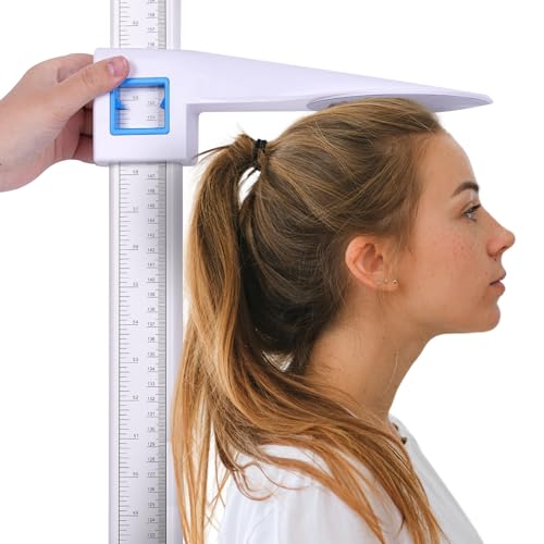 Height Measurement Tool, Height Measurement for Kids and Adults, Portable Stadiometer, Medical Office Aluminum Telescopic Measure Rod Device