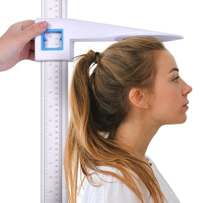 Height Measurement Tool, Height Measurement for Kids and Adults, Portable Stadiometer, Medical Office Aluminum Telescopic Measure Rod Device