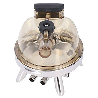 Milking Claw,400ml Milk Collector Milk Claw Cluster with Stainless Steel Base,Cow Milk Collector Tool Replacement Farm Milking Machine Accessories for Cow Sheep