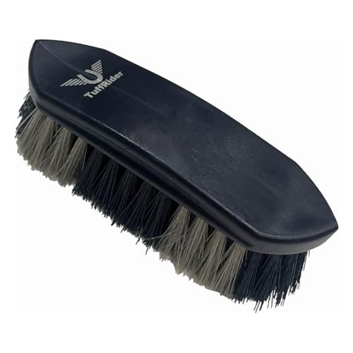 TuffRider Dandy Brush Hard Large - color: Blue-Navy-Silver