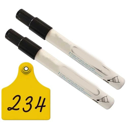 Animal Marker with Clear Writing for Rainy Management Weatherproofed Marker Pen